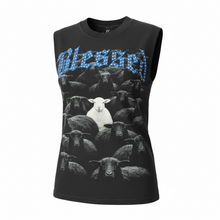 Load image into Gallery viewer, Bandi “Blessed” Rhinestone Tees
