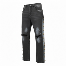 Load image into Gallery viewer, Bandi Signature "Skull Head" Ripped Jeans
