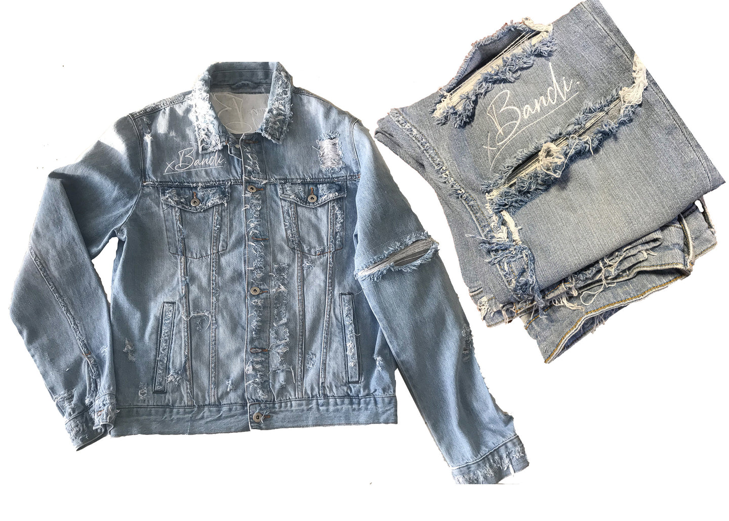 Everything Bandi Denim Suit (Pre Order Only)