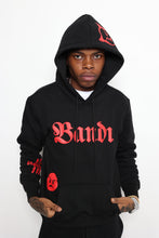 Load image into Gallery viewer, Heavy Blend Bandi Unisex &quot;Demon&quot; Hoodie (Black)
