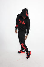 Load image into Gallery viewer, Unisex Bandi Demon Sweatsuits (Black/Red)
