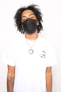 Road Runner T Shirt (White/Blue)
