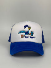 Load image into Gallery viewer, Road Runner Trucker Hat (Blue)
